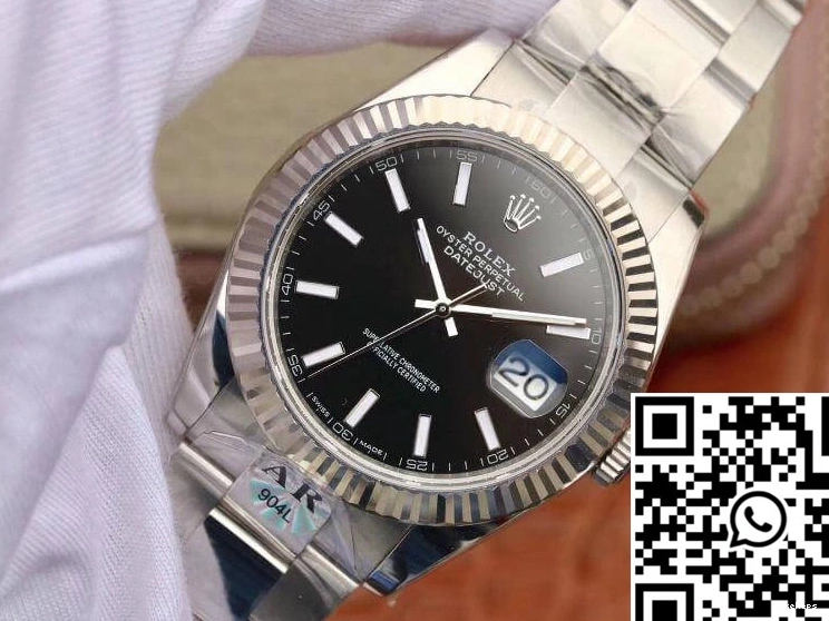 126334 41mm Datejust Rolex Black Dial AR Factory 1002